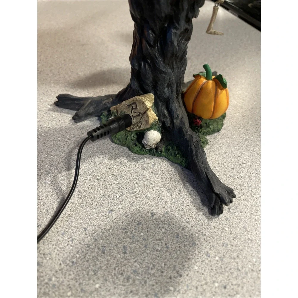 Department 56 Halloween Swinging Ghoulies Village Accessory Retired